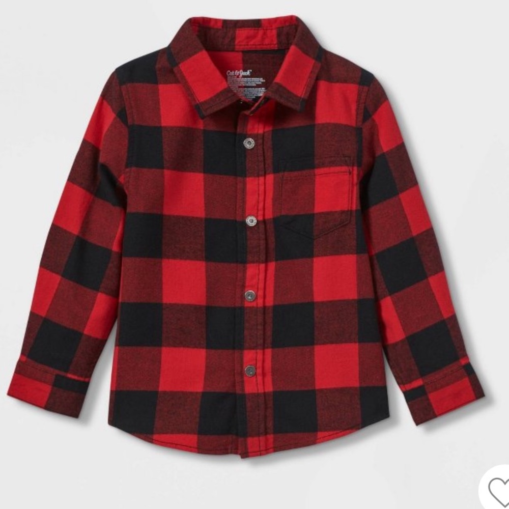 Cat & Jack flannel